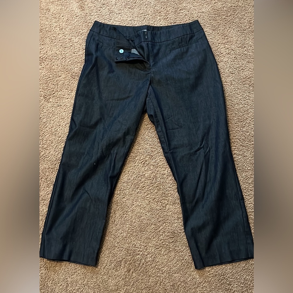 Jean Colored Capri Pants Size 8